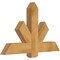 Ekena Millwork Kennewick Rough Sawn Timber Gable Bracket, Western Red Cedar, 48"W x 30"H x 4"D x 6"F, 15/12 Pitch GBW048X30X0406KEN00RWR - alternate 5